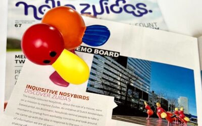 Nosybirds in Business Magazine “Hello Zuidas”